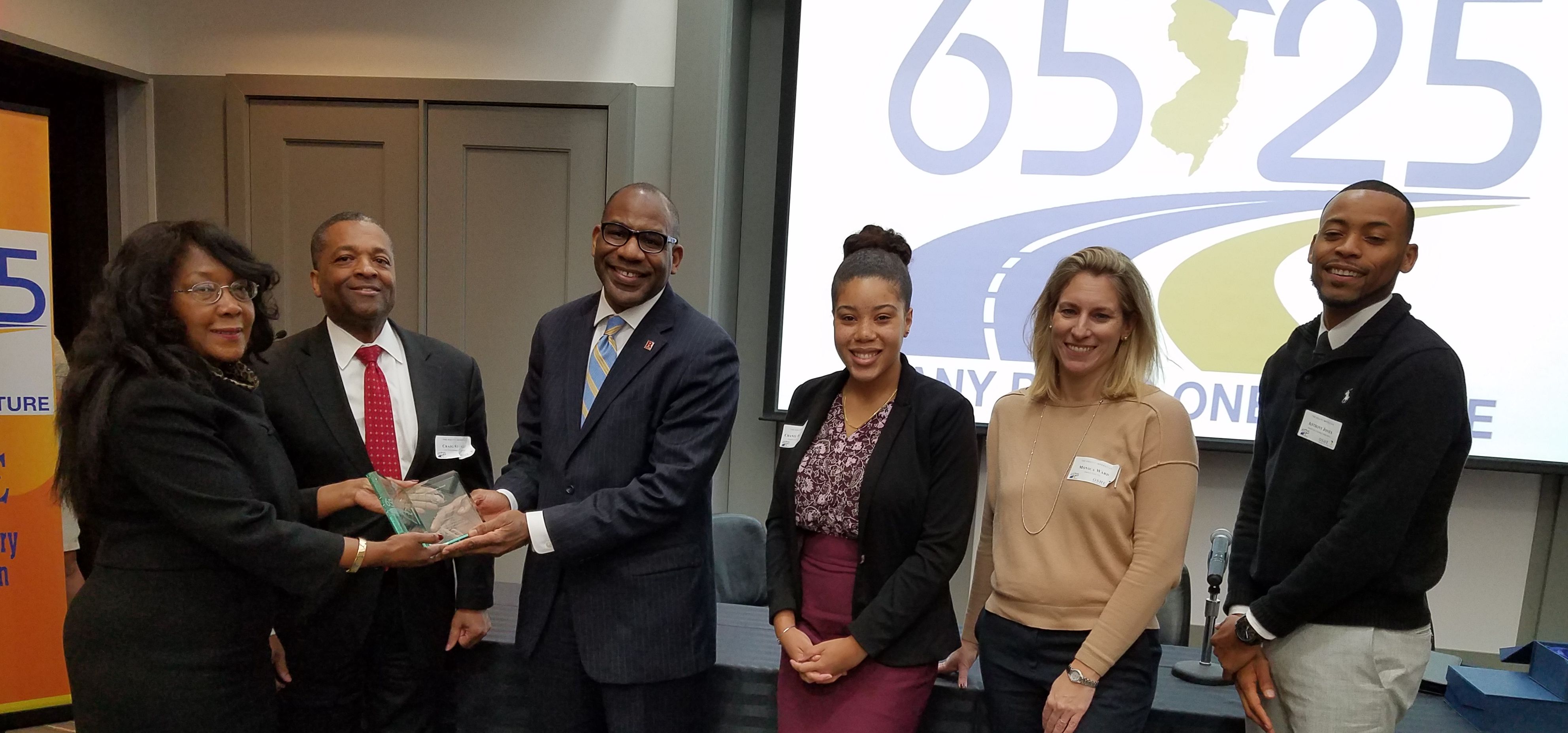 Newark City of Learning Collaborative Honored with “Equity Trailblazer Award”  by the NJ Secretary of Higher Education