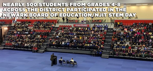 Nearly 500 students from grades 4-8 across the district participated in the Newark Board of Education/NJIT STEM Day