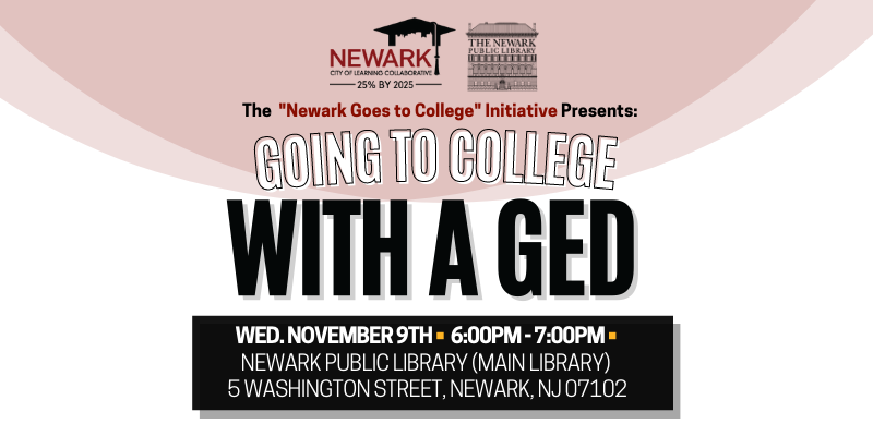 [Event] Going to College with a GED (11/9)